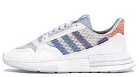 Женские кроссовки Adidas ZX 500 RM Commonwealth White