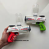 Водяний пістолет на акумуляторі 3.7V ємність для води USB кабель автоматична стрільба Розмір 18 см, фото 2