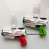 Водяний пістолет на акумуляторі 3.7V ємність для води USB кабель автоматична стрільба Розмір 18 см, фото 5