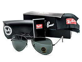 Окуляри Ray Ban Aviator Carbon чорні