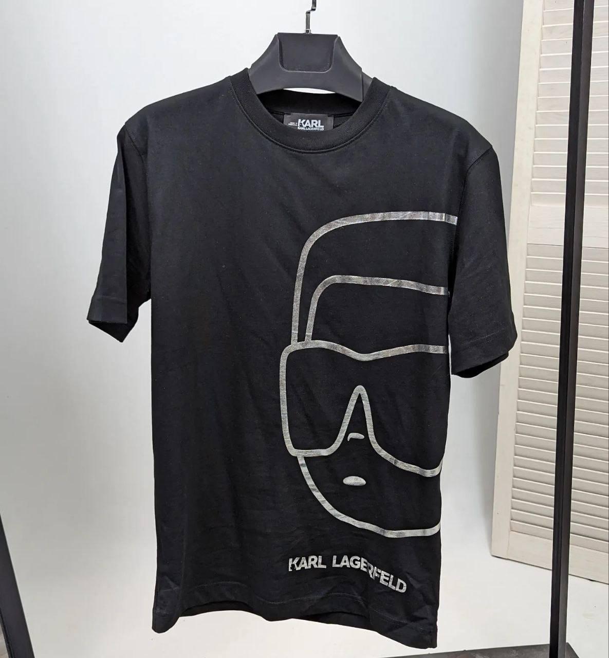 Чоловіча футболка Karl Lagerfeld CK7235 чорна