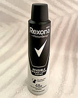 Rexona men Invisible Black+White Невидимая защита на черном и белом