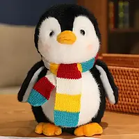 Игрушка мягкая , плюшевый пингвин Лоло в шарфе 23 см