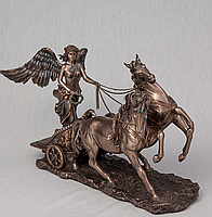 Статуэтка Veronese Древнегреческая Богиня победы Ника на колеснице 38х20 см 72736 Не медли покупай!