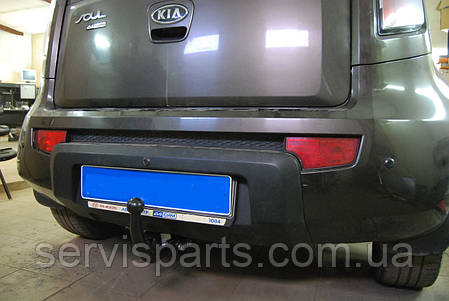 Фаркоп Kia Soul 2008-2014 (Кіа Соул) польський, без підрізу бампера, фото 1
