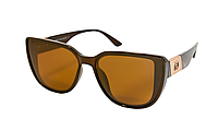 Женские солнцезащитные очки polarized, коричневые P3392