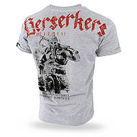 Мужская футболка серая Dobermans Berserkers TS127GY (L) доберман агрессив