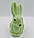 Великодня фігура кролик флок м'ятний H15см, фото 4