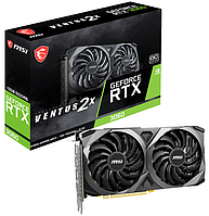 Видеокарта GeForce RTX 3060, MSI, VENTUS 2X OC, 12Gb GDDR6, 192-bit (RTX 3060 VENTUS 2X 12G OC) (223151)