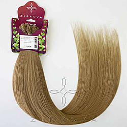 Натуральне Слов'янське Волосся на Капсулах 70 см 100 грам, Світло-Русявий №1575