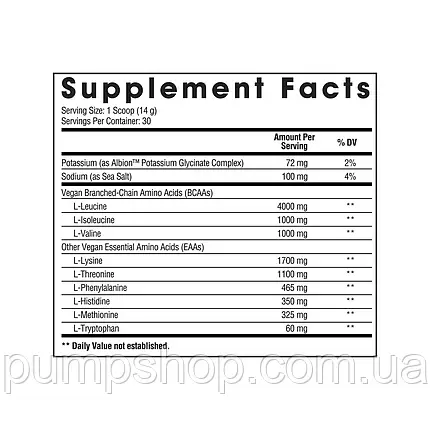 Амінокислоти Arms Race Nutrition Replenish Essential Amino Acids (EAA/BCAA) 426 г (30 порц.), фото 3