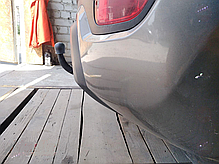 Фаркоп Kia Soul 2008-2011 (Кіа Соул) без підрізу бампера, фото 6
