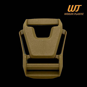 Фастекс (Пряжка) 25 мм Z Buckle WJ Woojin Plastic ацетал, колір Койот
