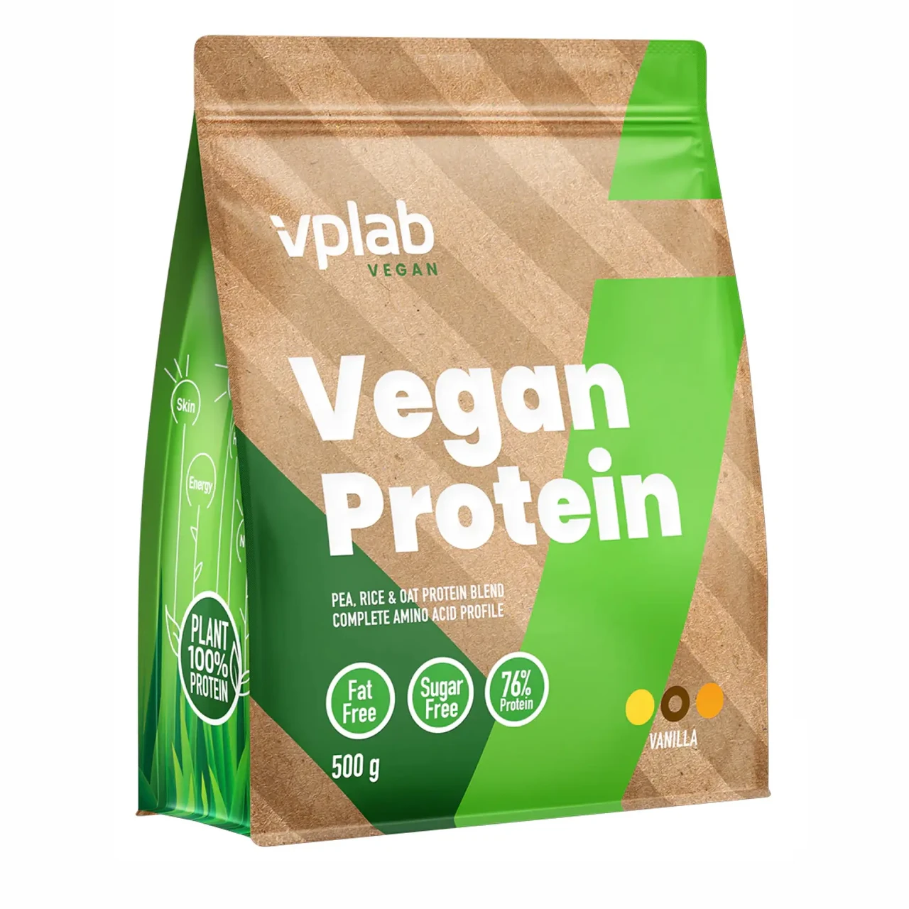 Веганський протеїн VPLab Vegan Protein 500 г