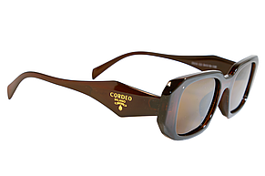 Жіночі сонцезахисні окуляри polarized, коричневі P313-2, фото 4