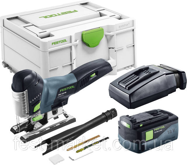 Акумуляторний маятниковий лобзик CARVEX PSC 420 HPC 5.0 EBI Plus Festool 576525