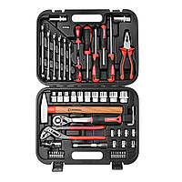 Набір інструментів для дому у валізі, Інструменти для ремонту авто 56ед, ALX