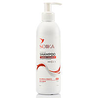 Тонизирующий шампунь глубокой очистки для жирного типа волос, Shampoo, Soika, 300 мл