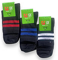 Мужские спортивные носки с полоской SOI 41-42