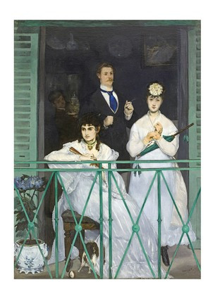 Листівка Edouard Manet - The Balcony, 1869, фото 1