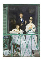 Листівка Edouard Manet - The Balcony, 1869