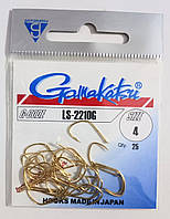 Гачок Gamakatsu LS-2210G №4 Gold 25шт.