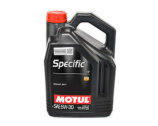 Моторна олива MOTUL 5W30 Specific 17 RN 17 - 5L