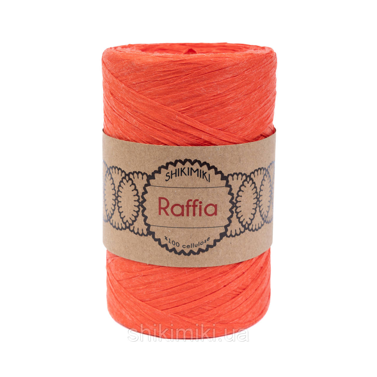 Пряжа Raffia Shikimiki, колір Шарон, фото 1
