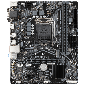 Материнська плата s1200 Intel H410 2*DDR4 Gigabyte H410M S2H mATX б/у