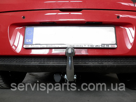 Фаркоп Kia Soul 2 2014-2020 (Кіа Соул 2) оцинкований, без підрізу бампера, фото 1