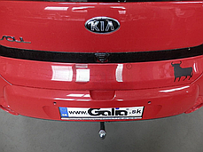 Фаркоп Kia Soul 2 2014-2020 (Кіа Соул 2) оцинкований, без підрізу бампера, фото 3