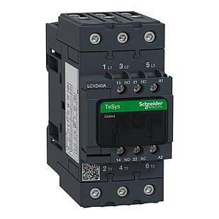 Контактор D 3Р 40А НО+НЗ 230В 18,5 кВт, 1 NO + 1 NC