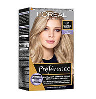 Фарба для волосся L'Oréal Paris Preference 8.1 Копенгаген 174 мл (3600523948536)