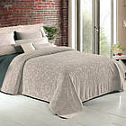 Махрове простирадло Туреччина 200*220 Luisa New Beige колір бежевий