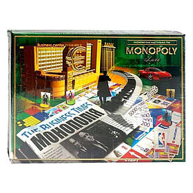 Настільна гра "Monopolist Luxe" Danko Toys (4860) G-MonP-01-01U українською мовою, Toyman
