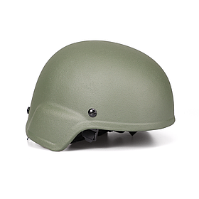 Шолом балістичний MICH 2000 Helmet Proction Group DENMARK, Розмір: Large (57 - 61 см), Колір: Green, NIJ IIIA
