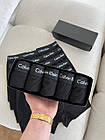 Чоловічі труси Calvin Klein чорні 5 шт Боксери Кельвін Кляйн Подарунковий набір, фото 4