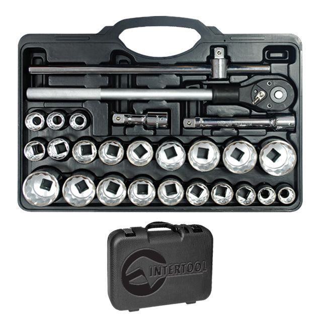 Набір інструментів 3/4 26 пред. Intertool ET-6026, фото 1