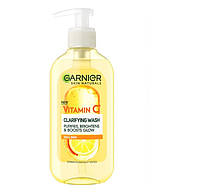 Гель для вмивання Garnier Skin Naturals з вітаміном С для тьмяної шкіри обличчя з ефектом сяяння та