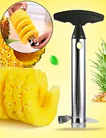 Ніж для Ананасу з Нержавіючої Сталі Pineapple Knife Чорний Ананасорізка