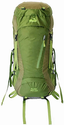 Туристичний рюкзак Tramp Floki 50+10 (Green), фото 1