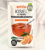 Кисель з апельсиновим смаком Emix Польща 40g