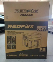 Генератор інверторний бензиновий RedFox FRGG40i, 3500 Вт (Ручний стартер), фото 5