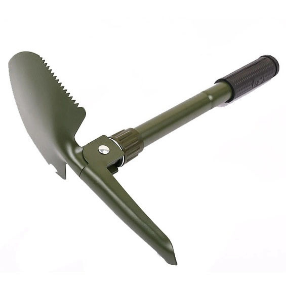 Складна лопата Shovel Mini, Саперна лопата для 3 в 1, Лопата складна в похід, Лопата PI-718 військова складана
