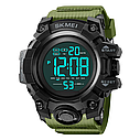 Чоловічий спортивний наручний годинник Skmei 2140 hamlet (Зелений), фото 3