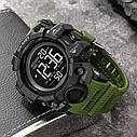 Чоловічий спортивний наручний годинник Skmei 2140 hamlet (Зелений), фото 5