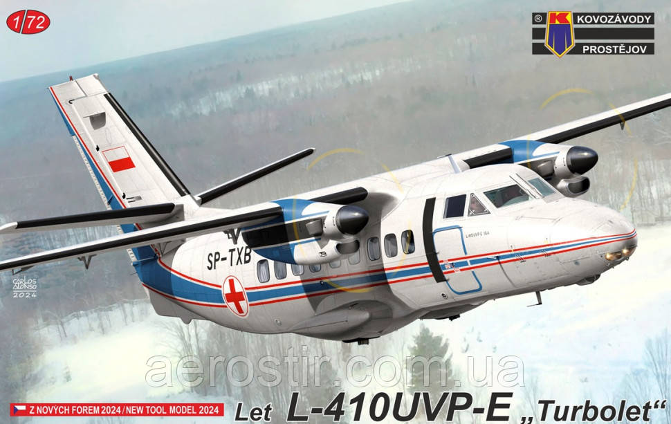Let L-410UVP-E 1/72 KPM 0435