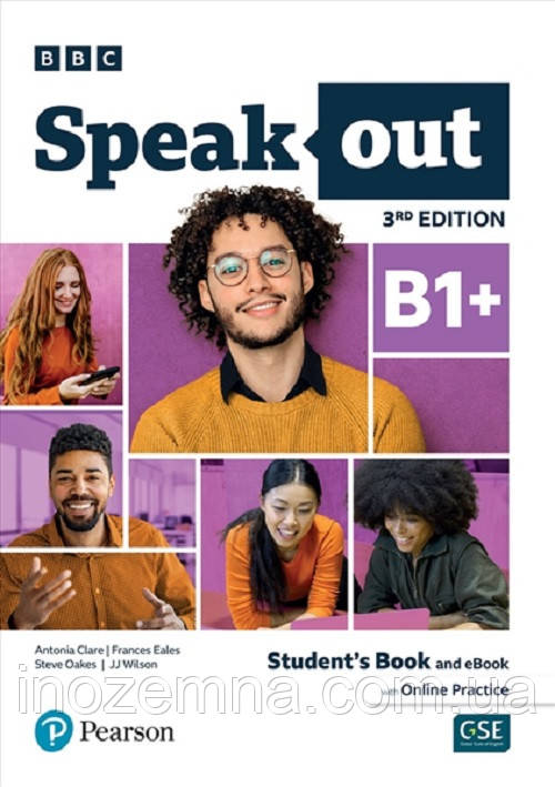 SpeakOut 3rd Edition B1+ Student's Book and eBook with Online Practice