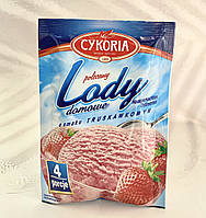 Cykoria Lody o smaku truskawkowym сухе морозиво полуничний смак 60 g Польща