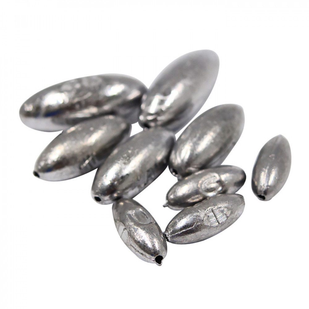 Грузило ковзне Оливка 4г 10шт.